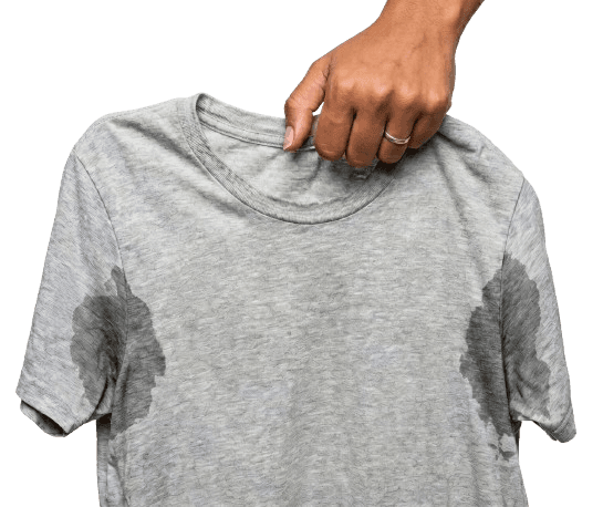Sweat-stained shirt